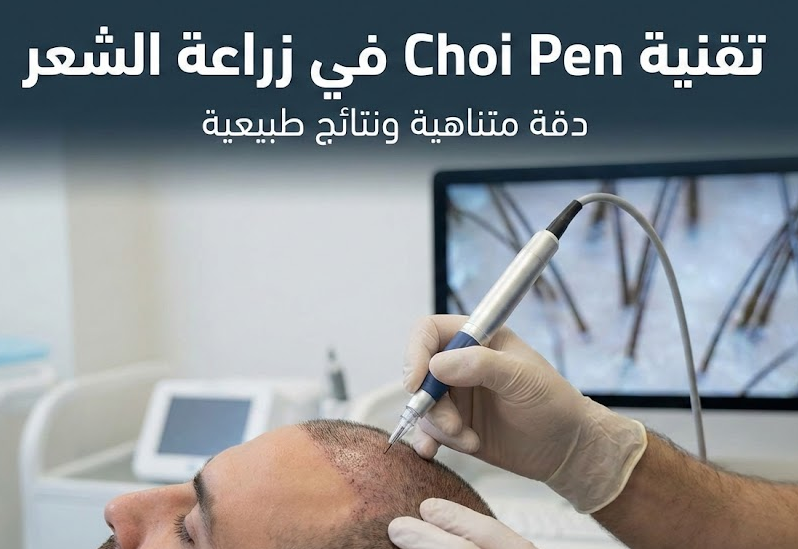 تقنية Choi Pen في زراعة الشعر دقة متناهية ونتائج طبيعية