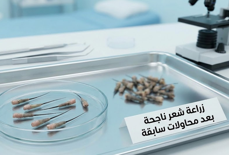 خطوات زراعة الشعر للنساء في جدة