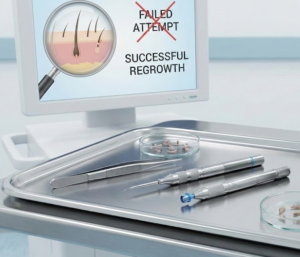 هل يمكن زراعة الشعر بعد فشل العمليات السابقة؟