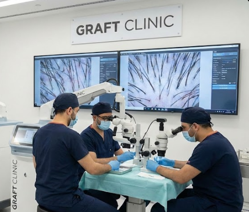 زراعة الشعر بأدوات متطورة في جدة